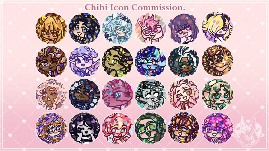 Chibi icon examples